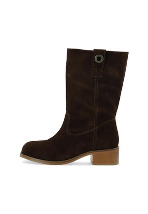 Ankle boots - dark brown