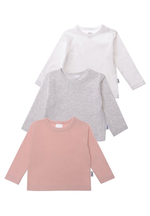 3 PACK - Langarmshirt - mehrfarbig