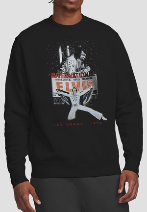Cotton Soul, ELVIS PRESLEY LAS VEGAS - Sweatshirt - black