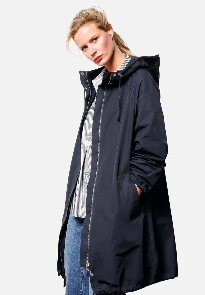 Damen Leichte Jacken | DAY.LIKE MIT KAPUZE Übergangsjacke marine/dunkelblau - LZ23301 Damen Leichte Jacken | DAY.LIKE MIT KAPUZE Übergangsjacke marine/dunkelblau - LZ23301