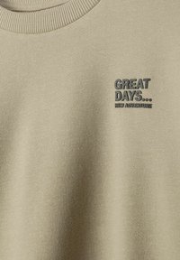 MINOTI CREW NECK 2 PACK WITH CHEST PRINT - Sweatshirt - black/beige