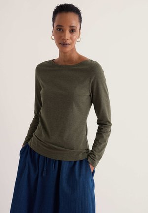 Seasalt Cornwall, SEASALT CORNWALL EASEL TOP - Longsleeve - green - nori