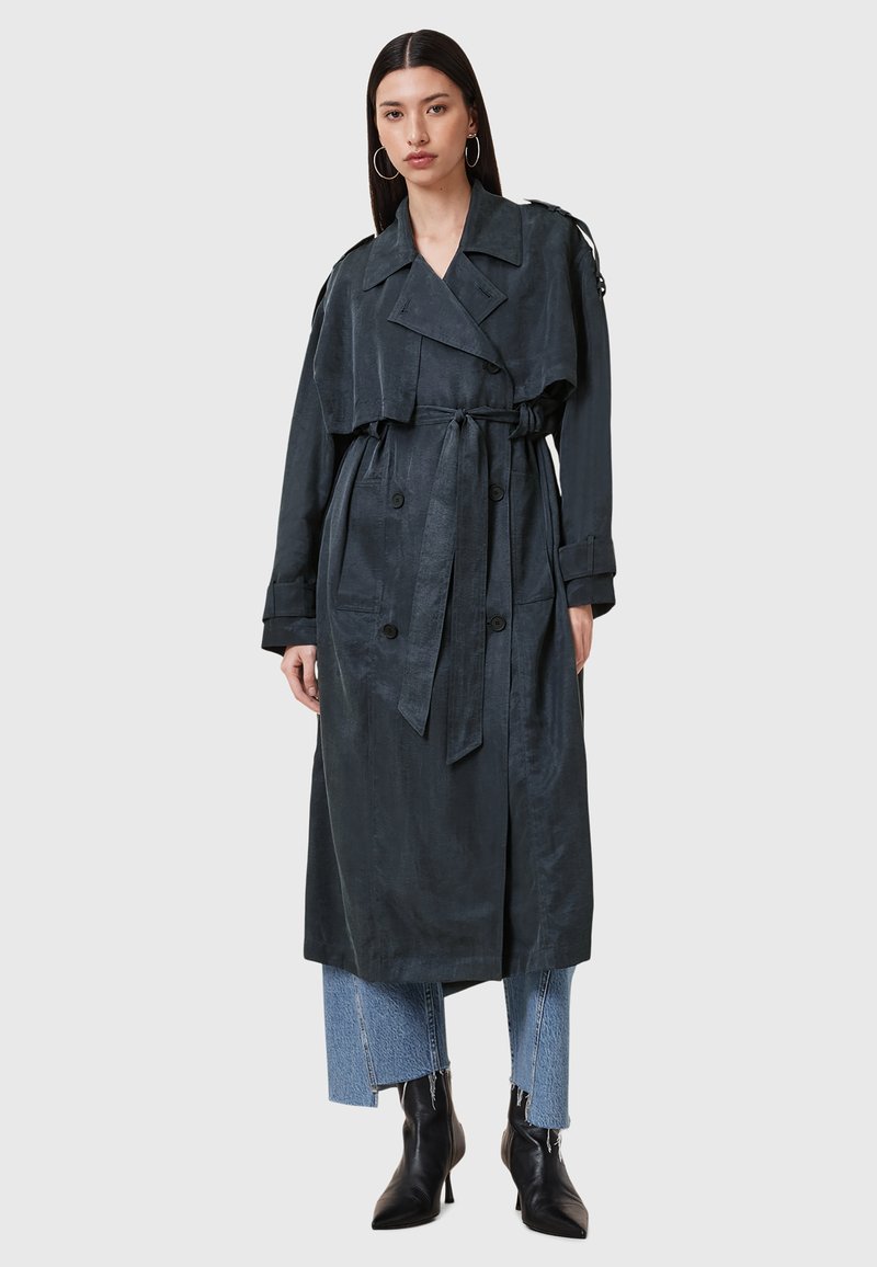 AllSaints LINNIE - Gabardina - blue