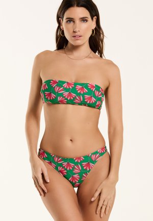 LOLA BANDAU SET - Bikiny - tropic green blossom