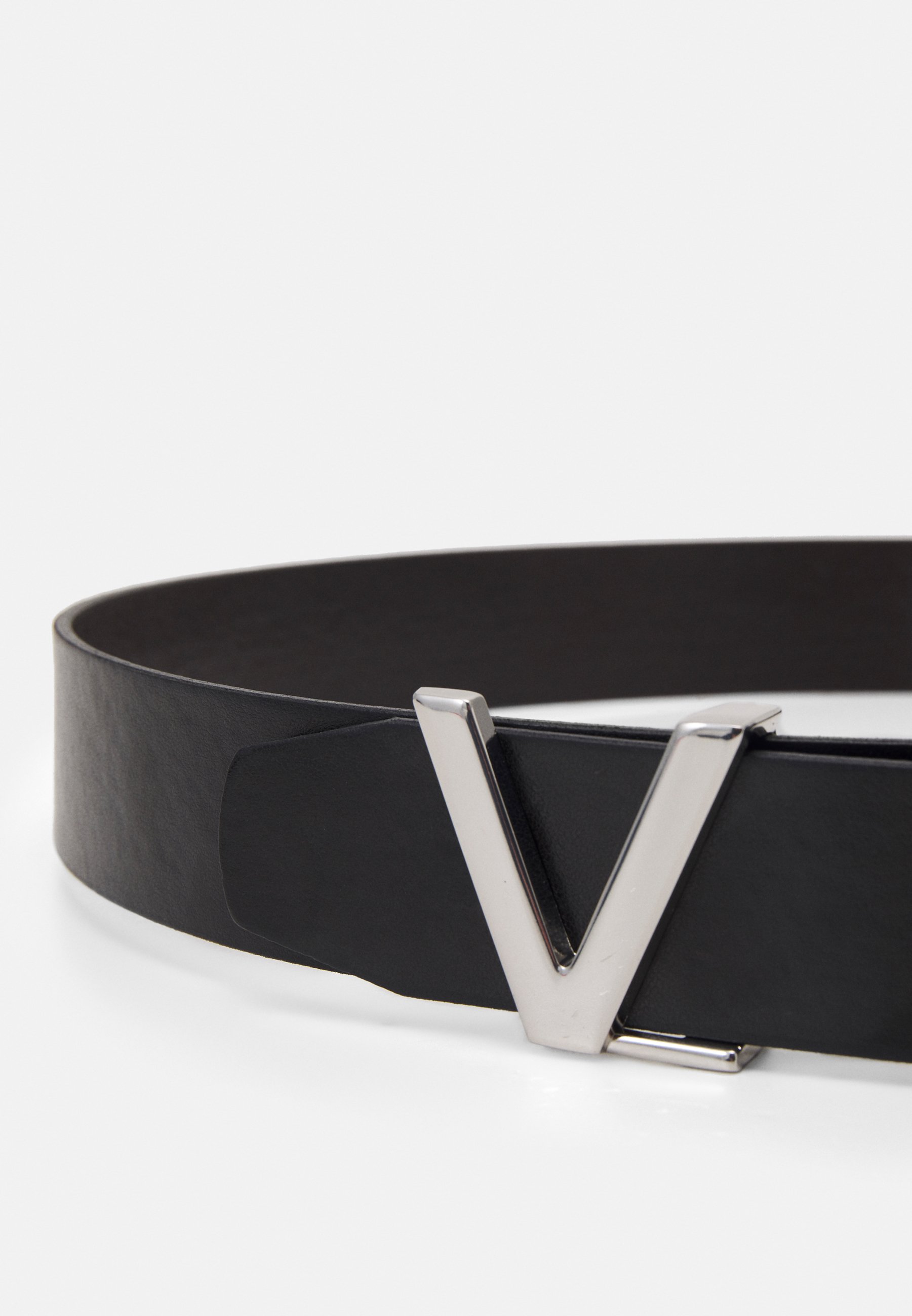Valentino Bags LOGO REVERSIBLE BELT - Pas/czarny - Zalando.pl