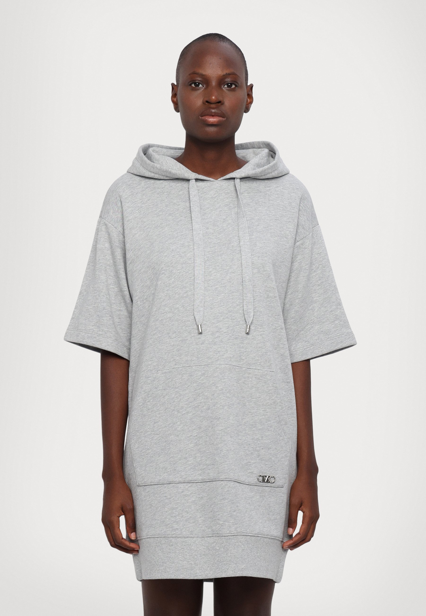sachin and babi light blue dress Sing It With Me - Hooded Sweatshirt Dress for Girls - Girls's Grey Hooded  Sweatshirt Dress main image 1