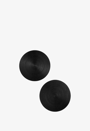 Next, SET OF 2 BRONX ETCHED WOODEN - Prestieranie - black