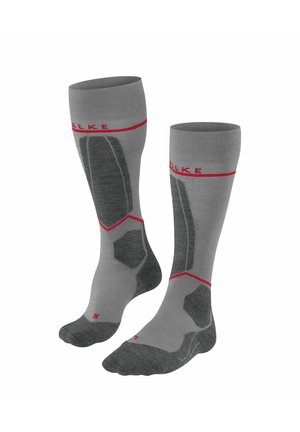 SK4 Energizing Light Skiing light cushioning - Chaussettes hautes - light grey