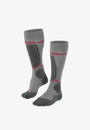 FALKE, SK4 Energizing Light Skiing light cushioning - Kniestrümpfe - light grey
