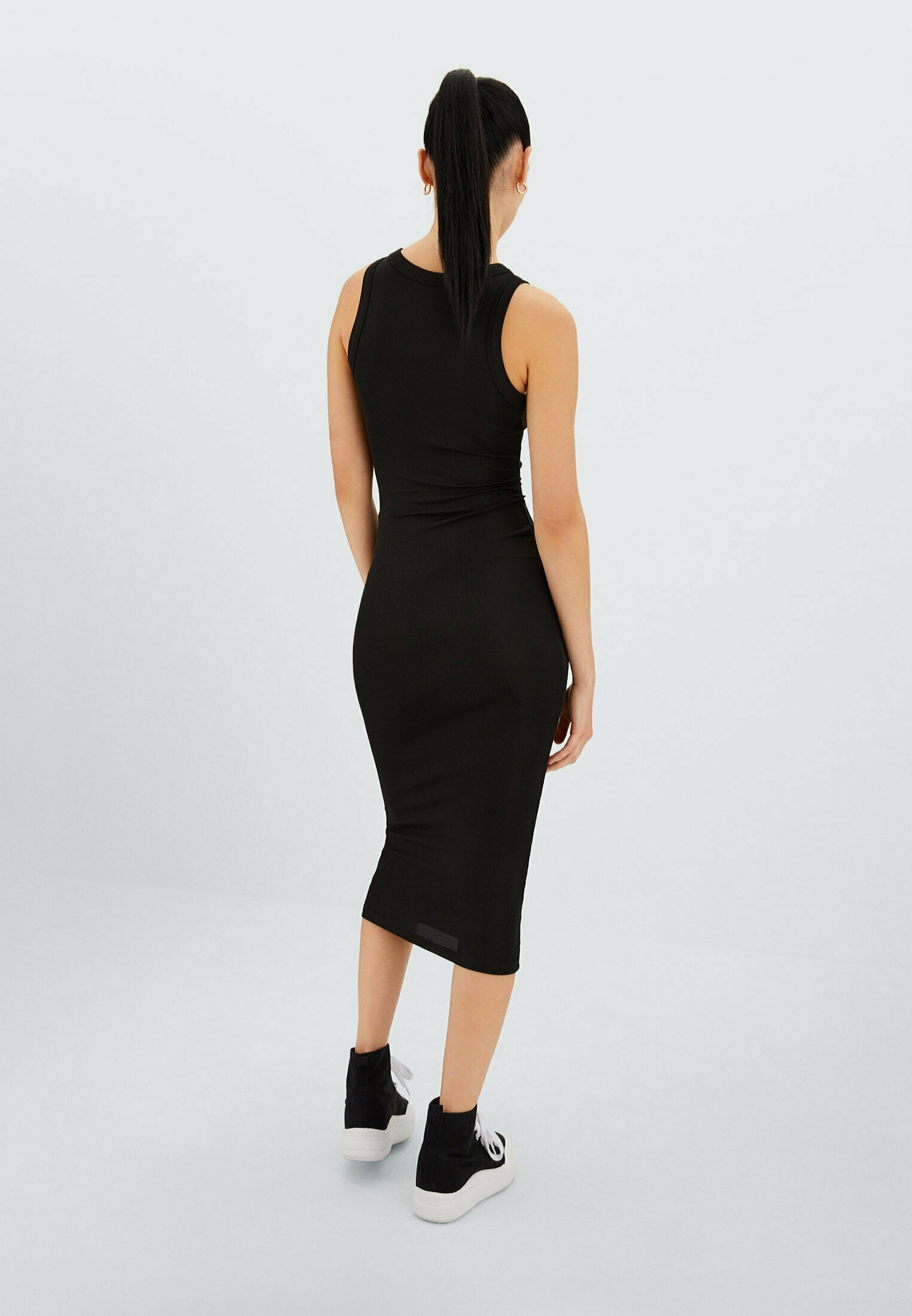 Stradivarius MIDI - Tubino - black/nero - Zalando