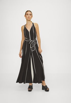 JASPER - Kombinezon - black/ivory