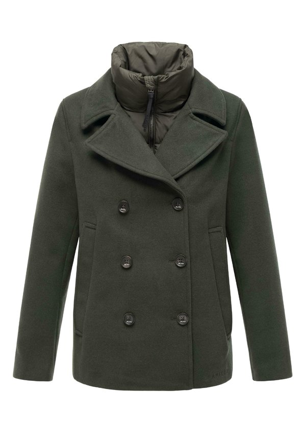 Winterjacke - dark olive