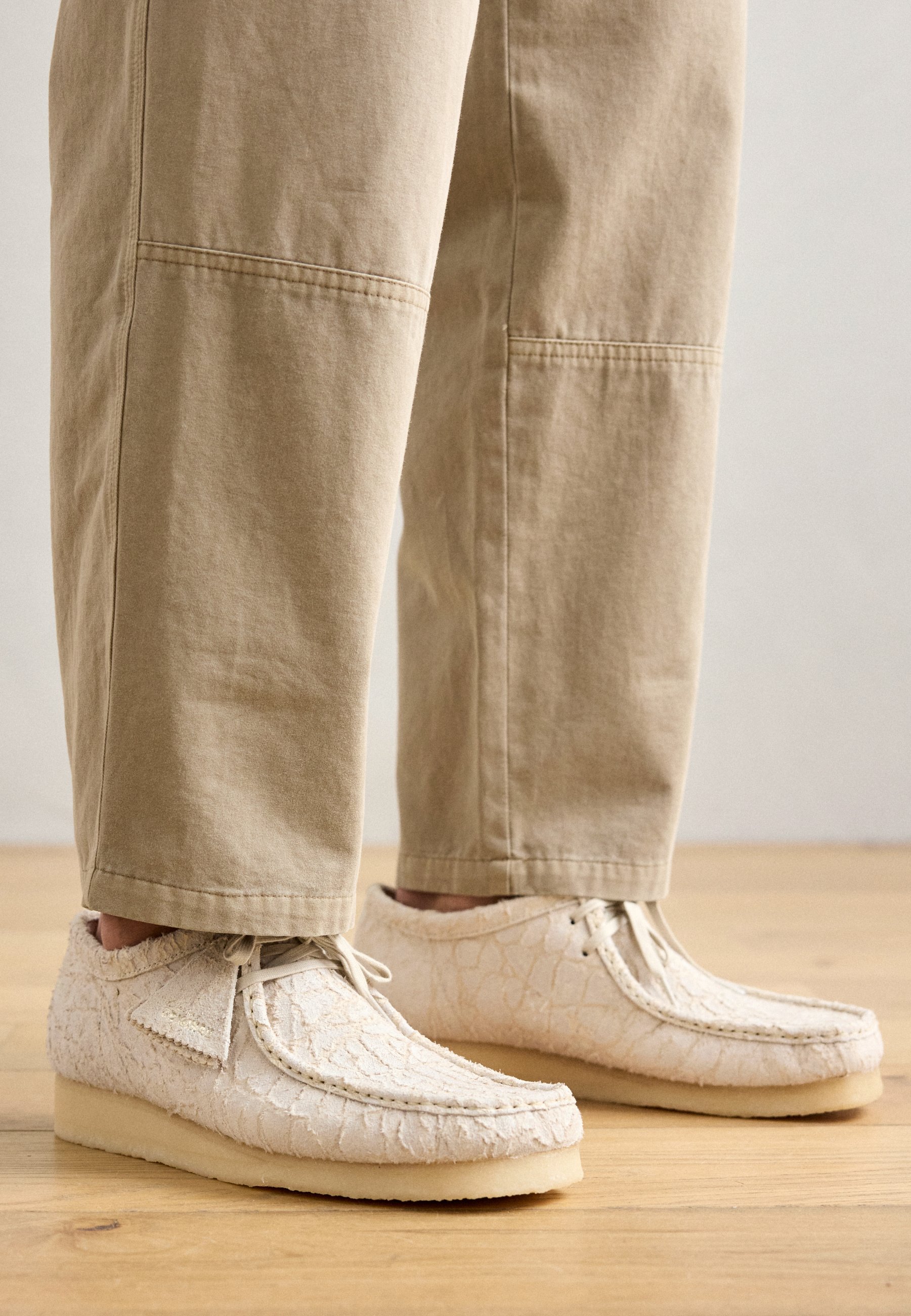 24㎝　CLARKS ORIGINALS Clarks Originals WALLABEE - Oksfordki/beżowy - Zalando.pl