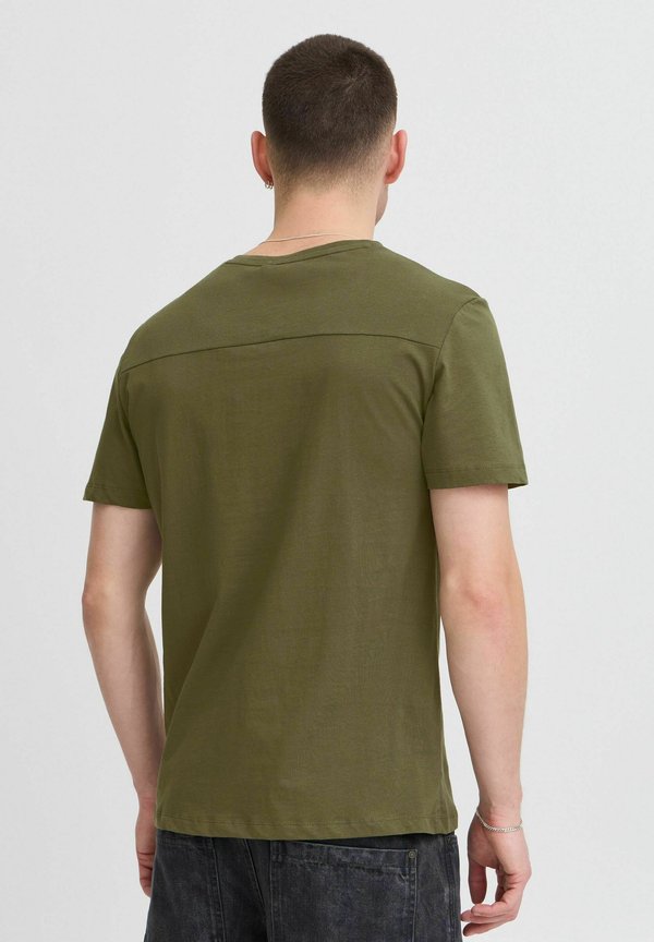 BHJAGO - Basic T-shirt - olive night3