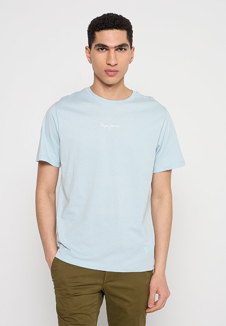 Pepe Jeans T-shirt basic lichtblauw
