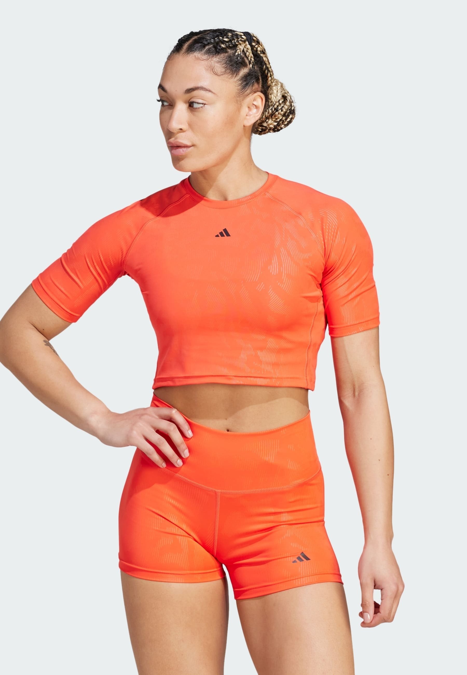 adidas cropped shirt