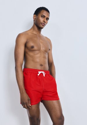 HERITAGE MEDIUM DRAWSTRING SOLID - Shorts da mare - deep crimson