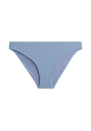 OYSHO, STRIPED CLASSIC BIKINI BRIEFS - Bikini alsók - light blue