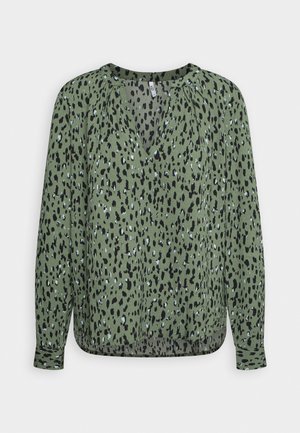 JDY JDYSORO STRING - Top s dlhým rukávom - mulled basil