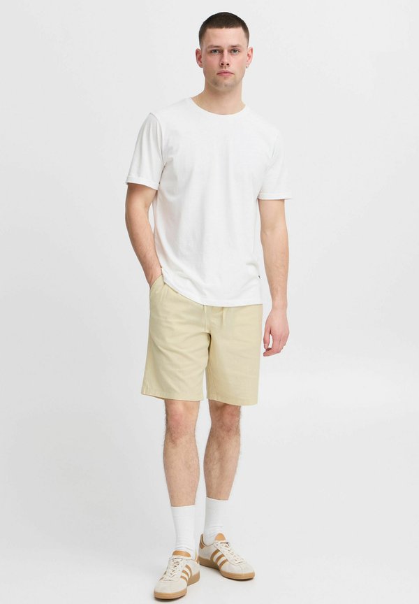 BHVOLK LINEN MIX - Tracksuit bottoms - bleached sand4