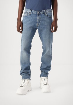 JJICLARK JJPREMIUM - Straight leg jeans - blue denim