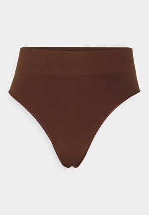 Organic Basics SMOOTH THONG - Tanga - Walnut