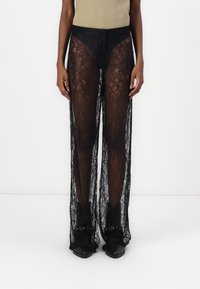 Samsøe Samsøe SAYLA TROUSERS - Auduma bikses - black