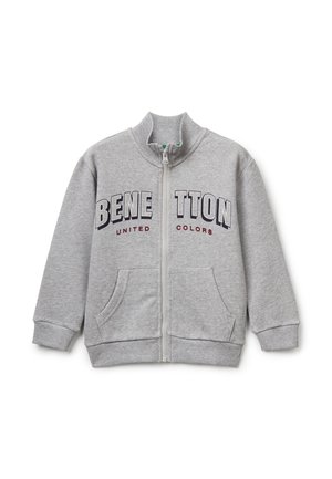 Sweater met rits - grey