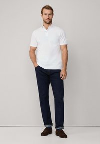 Hackett London Polokošeľa - optic white