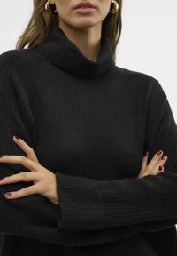 Vero Moda VMJUPITER  - Strickpullover - black