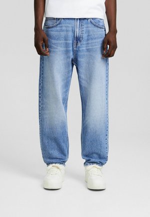 Straight leg jeans - light-blue denim