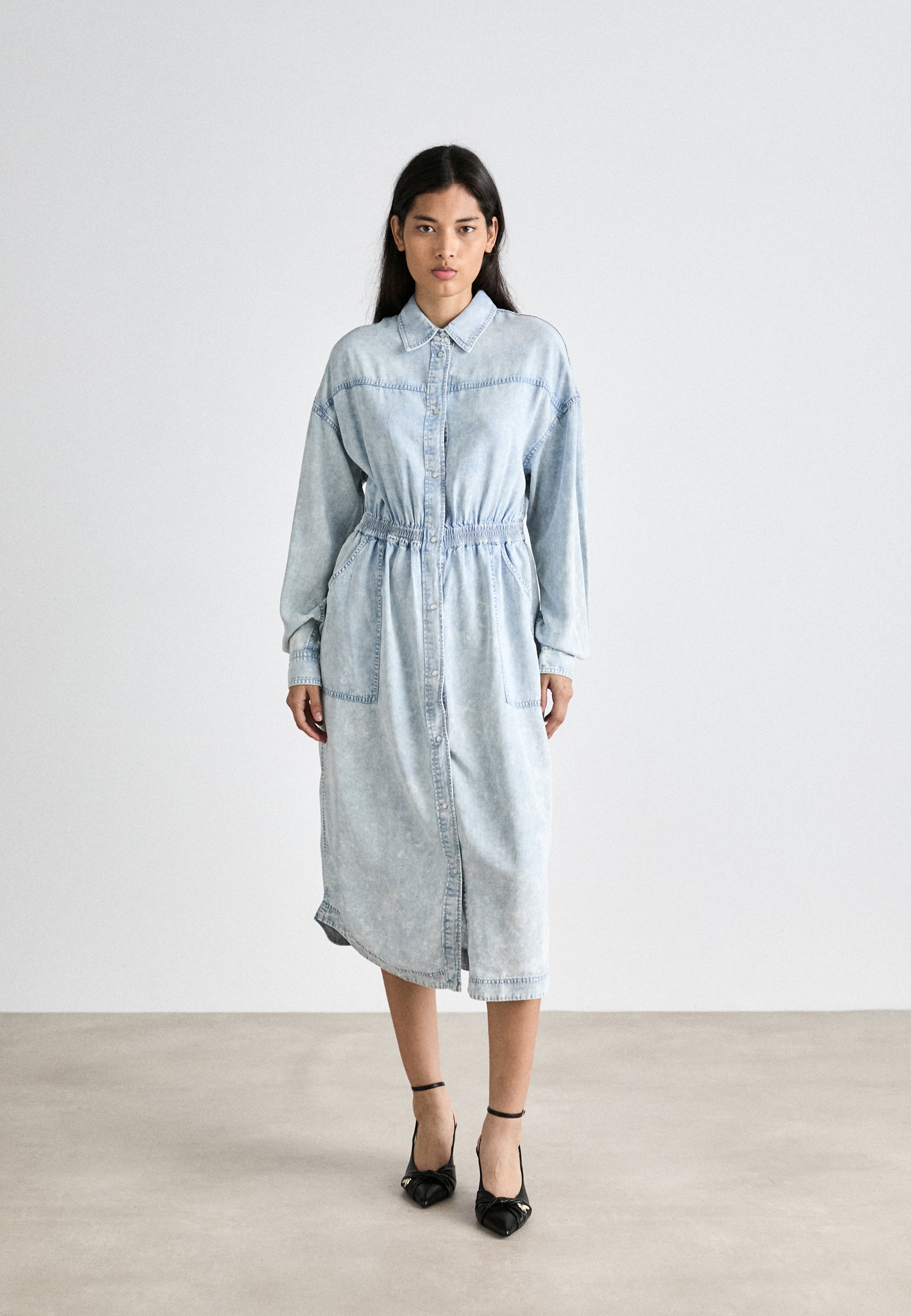 BOSS DIRAMA - Denim dress - bright blue/blue - Zalando.co.uk