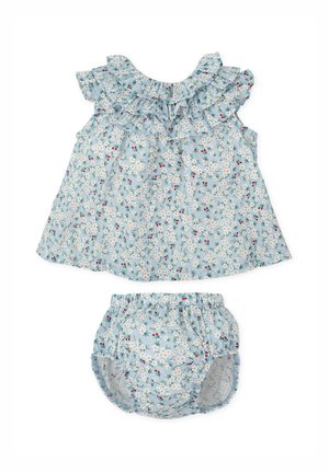 Tutto Piccolo SET - Vestido informal - aguamarina