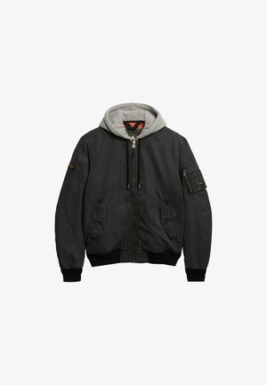 Superdry & Co MILITARY - Lichte jas - washed black