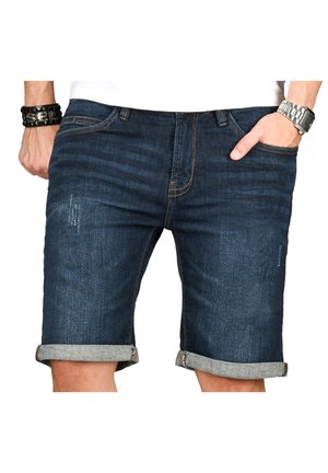 INDICODE JEANS INDICODE - Shorts di jeans - mittelblau
