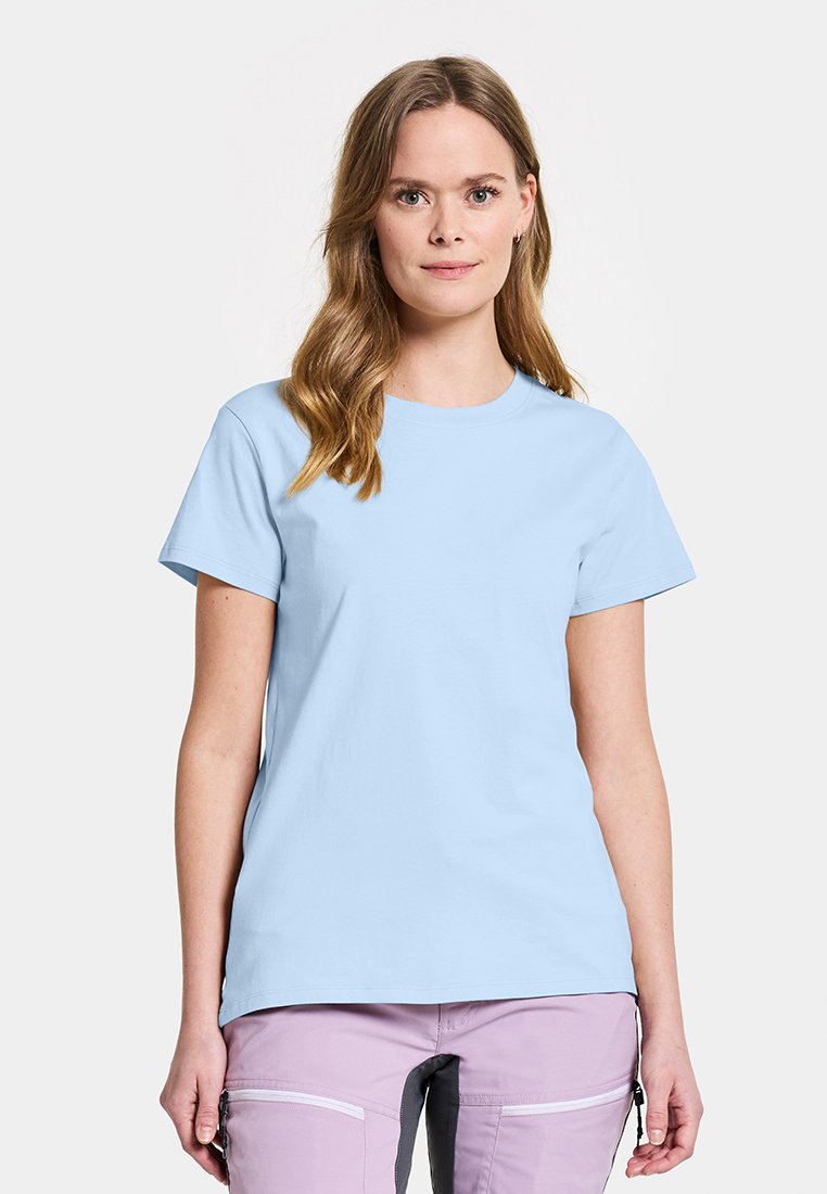 Didriksons T-shirt basic blauw