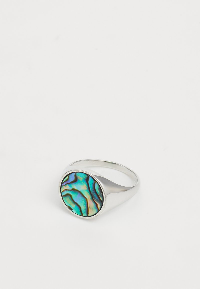Avgvst - SIGNET WITH ABALONE - Ring - silver-coloured, Vergrößern