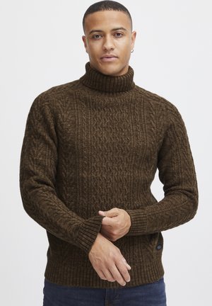 Casual Friday CFSIGVARD sweat with large front pr: mid grey melange