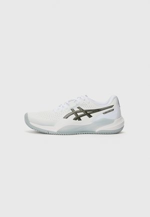 GEL CHALLENGER 15 - Tennisschuh für Sandplätze - white/gun metal