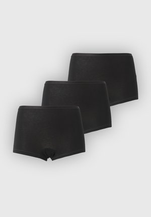 Sloggi, GO DAILY 3 PACK - Boyshorts - black