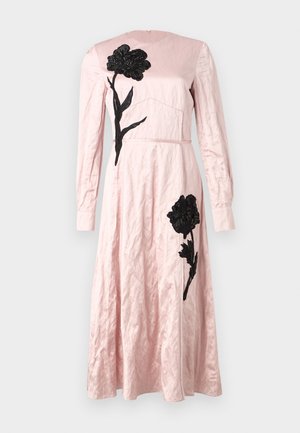 Erdem LONG SLEEVE ALINE MIDI DRESS - Occasion wear - pink