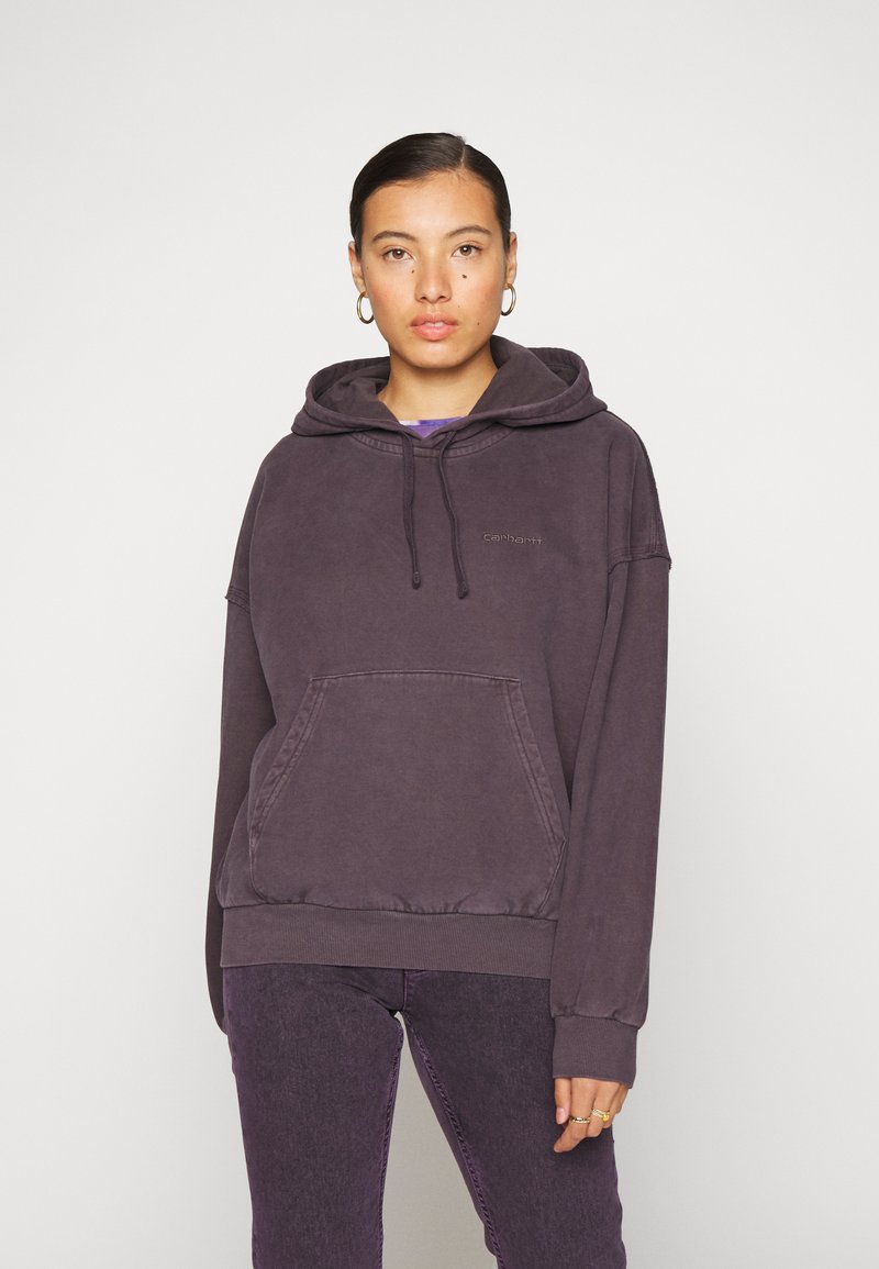 Carhartt WIP HOODED MARFA - Sweatshirt - artichoke/violet - ZALANDO.FR