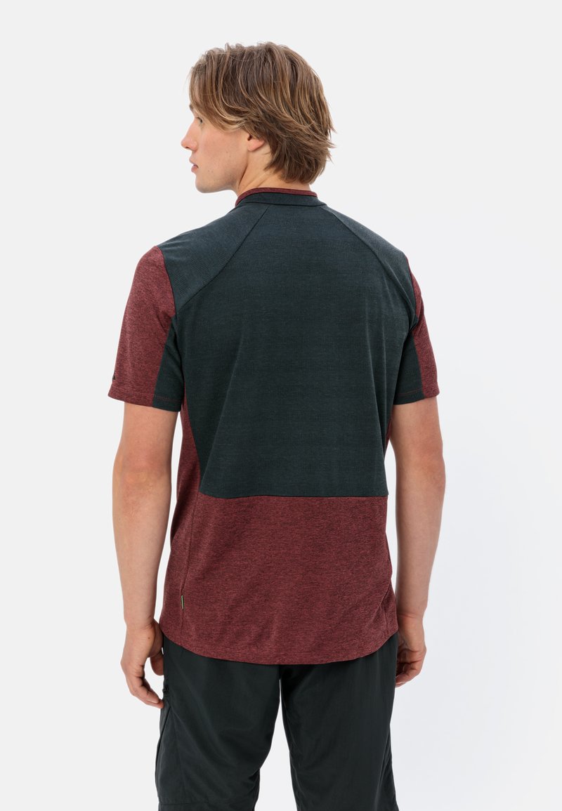 THOEMUS Maillot De Cyclisme À Zip Complet Pour Homme Rouge