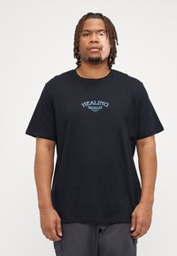 Jack & Jones JORORACLE TEE CREW NECK - Print T-shirt - black