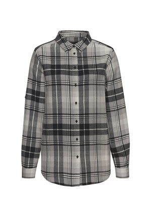 KARO - Camicia - grau schwarz kariert
