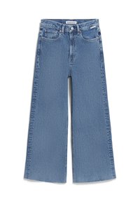 MURLIAA CROPPED - Jeans Relaxed Fit - triton