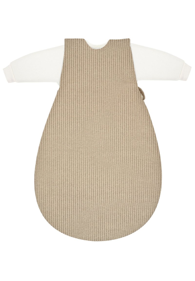 schlafsack baby mit ärmel Jollein Baby Schlafsack 'Ajour' mit abnehmbaren Ärmeln TOG 0,5-1,0 Biscuit main image 1