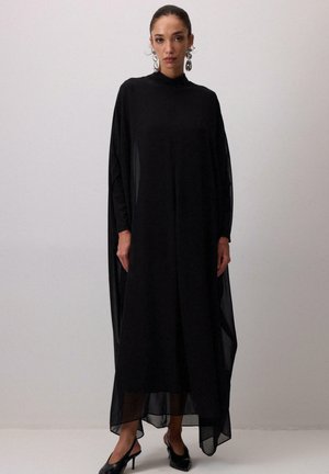 BAT SLEEVE - Maxiklänning - siyah