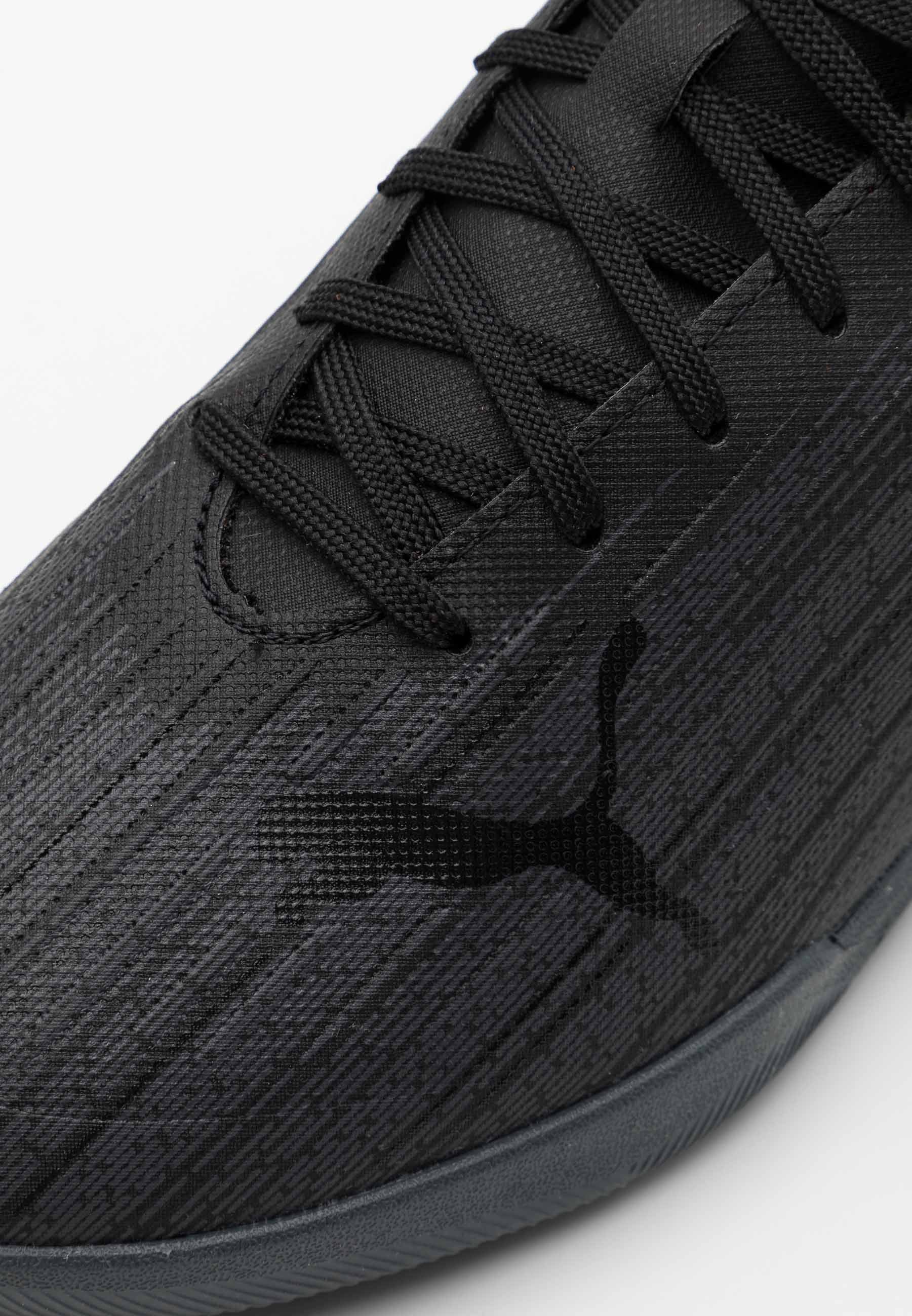 black indoor football boots