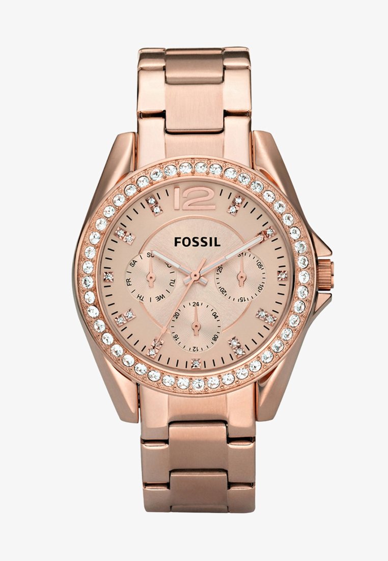 Perfect Boyfriend Fossil Uhr Damen Buntes Zifferblatt Fossil